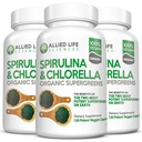 Spojenecký život Spirulina a Chlorella 
