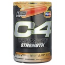 Cellucor C4 Ultimate Strength Pre Cvičenie Powder - Tri-Stim Experience 300mg Caffeine+TeaCrine+Dynamine - Creatin & Beta-Alanine - Energy Supplement for Men & Women - Orange Popsicle, 20 Servings