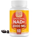 2000 MG NAD Supplement, Lipozomálne NAD+ s vysokou absorpciou, efektívnejšie ako nikotínamid Riboside, Pure & Plus Posilnenie doplnok, Starnutie obrany, Metabolizmus & Cellular, 60 mäkkých gélov