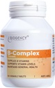 B- Complex Dietary Supplement - obsahuje všetky B vitamíny vrátane B12, B1, B2, B5, B6, B7, Kyselina listová pre podporu energie Zmiernenie stresu Posilnenie imunity, 1 balenie 60 tabliet