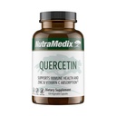 NutraMedix Quercetin - Quercetin 500 mg kapsuly - Antioxidant a imunitná podpora Doplnková liečba k zdraviu srdca - Pomoc pri absorpcii zinku a vitamínu C (120 vegetariánskych kapsúl)