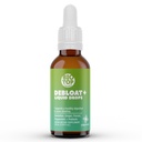 Debloat Organic Liquid Drops for Natural Gas & Bloating Relief, podporuje Tráviace & Gut zdravie s púpavom, Ginger, Fenikel, Peppermint, bez cukru 1.0 Fl Oz.
