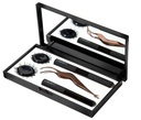 Lashify Control Kit - Kompletné DIY Eye Lash Starter Set - Odvážny Gossamer Black 10mm, 12mm, Čierne Cestovné puzdro, Ovládací prútik