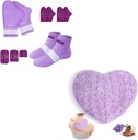 Atsuwell Chemo Care Package Darček pre ženy a mužov & Vôňa levanduľa Hoď pluh a ľanové semeno Fluffy