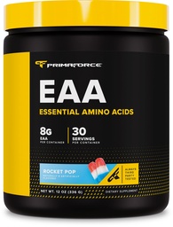 Primaforce EAA Powder (30 Servings, Rocket Pop Flavor) - Essential Amino Acides for Pre/Intra Workout and Recovery - Non-GMO a Gluten Free