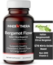 Bergamot Flow Italian Citrus Bergamot + S7 Oxid dusnatý, Bergamot Supplement for High Cholesterol - Zvýšiť prietok krvi, obeh a úrovne energie - Vyrobené s patentované talianske Bergamonte extrakt