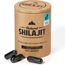 PRÍRODNÉ SHILAJIT kapsuly (2 mesiace dodávky) - 60 Gróf - Shilajit pre mužov a ženy s kyselinou fulvovou a stopovými minerálmi, rastlinné živiny pre energiu, imunitnú podporu a vitality