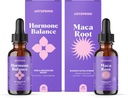JoySpring Maca Root Tekuté kvapky s organickým Maca Root Powder a Hormonálna rovnováha pre ženy Prírodné nálada podpora doplnok