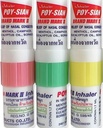 POY-SIAN Mark II Mentol Aromaterapia Nosový inhalátor, Prírodné bylinné Remedy s chladením esenciálne oleje Poysian (Pack of 3)