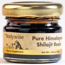 Buďte Bodywise Pure Himalayan Shilajit Resin I 600 mg I 75%+ Fulvic Acid & 85+ Stopové minerály 