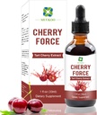 Cherry Force Supplement Tart Cherry Extract Bohaté na Phytonutrients Nature Tart Cherry Plne Absorbovaný Tart Cherry Juice koncentrát