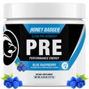 Med badger pred tréningom prášok, Keto Vegan Preworkout pre mužov a ženy, Beta alanín a kofeín, cukor bez prírodnej energie doplnok, čučoriedka, 30 porcií