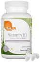 Zahler - Advanced Vitamín D3 2000 IU Softgels (250 gróf) Košer Vegetarián priateľsky Vitamín D pre imunitnú podporu, kosti, zuby a svalovú hmotu - Denné D3 Vitamínové doplnky pre dospelých - Ľahké prehltnutie V