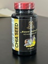 Omega 3 Mastné kyseliny pre ženy - CHIA Seed - Energetické doplnky pre Menopauzu, Tráviace enzýmy pre ženy, Chia Seeds s Omega-3-1 Fľaša 60 Softgels