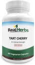 Skutočné byliny Tart Cherry 4:1 extrakt 1000mg - 60 Vegetariánske kapsuly