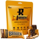 Braven Bar Čokoláda Karamel Nut Energy Bars (1.59 oz, Balenie 10) 