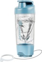 22 Oz fľaša na pretrepanie pre proteínové zmesi, BPA fľaša na pretrepanie bez bielkovín, pohár na pretrepanie bielkovín, srsťový prášok smoothie pohár pre precvičenie Blender fľašu, Gym príslušenstvo pre ženy a mužov