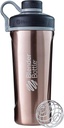 BlenderBottle Radian Shaker Cup Izolovaná nerezová oceľ Fľaša s vodou Whisk, 26-Ounce, meď