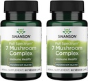 Swanson Full Spectrum 7 Mušroom Complex 60 Veg Caps (2 balenia)
