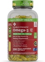 Členova značka 600mg Omega-3 z rybieho oleja s 50 μg vitamínu D3 (200 počet)