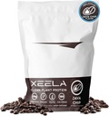 XEELA Plant Based Vegan Protein Powder - Nezávisle testované - 25g High Protein, Pea Protein for Men & Women - Vitamíny a minerály, Non GMO, Dairy & Gluten Free, LowCarb & LowFat (Java Chip)