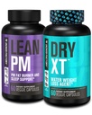 Jacked Factory Lean PM Night Time Fat Burner, Sleep Aid Supplement, & Apetite Supressant (60 kapsúl) & Suchá XT voda Chudnutie Diuretické pilulky (60 kapsúl)