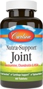 Carlson - Nutra-Support Joint, Glucosamine Chondroitin & MSM, Joint Function, Cartilage Support & Optimal Wellness, 60 tabliet