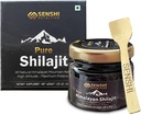 Shilajit - všetko prírodné maximum potencie himalájsky horský rezín z vysokej nadmorskej výšky - 100% Pure Shilajit s kyselinou fulvovou & 85+ Trace Minerals Complex - 1 oz / 30 g s voľným Spoon zahrnuté