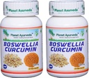 Planéta Ayurveda Boswellia Curcumin, 500mg Veg kapsuly - 2 fľaše
