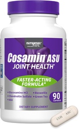 Cosamin Nutramax Laboratories ASU Joint Health Supplement with Glucosamine, Chondroitin & ASU for Men’s & Women's Joint Health, 90 Capsules