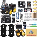 ELEGOO UNO R3 Smart Robot Car Kit V4 pre Arduino Robotika pre deti Vek 8-12 12-16 STEM Science Kits Kódovanie Darčeky pre 8 9 10 11 12 13 14 15 16 Rok Old Boys Dievčatá Cool Engineering Stavebné hračky