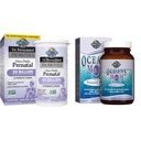 Záhrada života - Dr Formulované probiotiká Raz denne prenatálne & Oceány mama prenatálny rybí olej DHA, Omega 3 rybí olej doplnok