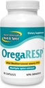 SEVERNÁ AMERICKÁ HERB & SPICE OregaResp - 90 Veggie Kapsule - Immune & Respiratory Health - Cumin, šalvia, Oregano Oil - Trezor pre deti a domáce zvieratá, Non-GMO - 90 Servisov