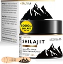 Shilajit Resin, Himalayan Shilajit Organic - 600mg Potency Gold Grade, Shilajit for Men & Women with 85+ Trace Minerals & Fulvic Acid, for Energy, Imunity & Strength, 83 Serving (50g)