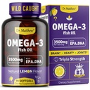 Omega-3 Rybí olej, 3500 mg, vysoká EPA & DHA 
