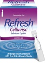 Obnoviť Celluvisc Lubricantný očný gél pre suché oči, kvapky bez konzervačných látok, 0,01 Fl Oz s jedným použitím, 30 Počet