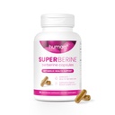 Humann SuperBerine Berberine Doplnky, Zdravý metabolizmus a podpora cukru v krvi - Klinicky skúmaná zložka - Vysoká absorbencia, Koncentrovaná dávková formula s extraktom Olive Leaf - 30 Kapsule