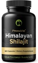 Shilajit Kapsule Vysoká sila Purifikovaný Primavie Shilajit Zber v 10 000 nohy z himalájskych hôr Bohaté na Fulvic Acid & Trace Minerals 3. Party Testované 100% prírodné vyrobené v USA (60)