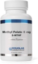 Douglas Laboratories - Metyl 5 mg (5- MTHF) - Biologicky aktívny vitamín B9 na podporu kardiovaskulárneho zdravia a nálady - 60 kapsúl
