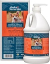 Aljaška Naturals Wild Aljašský losos rybí olej Supplement for Dogs Skin and Coat with EPA DHA Omega 3 Mastné kyseliny Tekuté Food Topper 64 oz. Čerpadlo