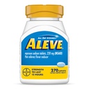Aleve Bolesť Reliever & Horúčka Redukcia Naproxen Nátrium Caplets, Úľava od bolesti tela, 270 Počet
