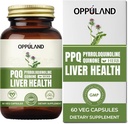 PQQ + Byliny Pečeň podpora-PQQ Pečeň doplnok-Pyrrolochinolín Quinone s mliekom Thistle extrakt z pečene zdravie-60 Veg kapsuly