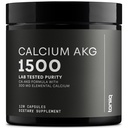 Toniiq 1500mg Ultra vysoká čistota Ca AKG Supplement - 99%+ Vysoko čistený a biologicky dostupný vápnik alfa-ketoglutarát - vápnik AKG Longevity Supplement - 120 Ca-AKG Vegetariánske kapsuly