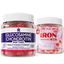 LILICARE Glukozamín Chondroitín Gummy + Železo doplnok pre ženy
