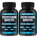 Dr. Emy's (2 balenia Testosterón Booster-Tongkat Ali Fadogia Agrestis Oxid dusičný Ashwagandha Dodatok pre mužov s L Arginine Citrulline Fenugreek - Turkesterone Pre Cvičenie čerpadla (120 Kapsule)
