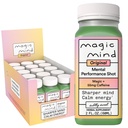 Magic Mind Energy and Focus Drink Shots - Uľavenie od stresu, žiadne nervy, Ashwagandha, vitamín B12, vitamín C, matcha zelený čaj, funkčné huby - 2 FL Oz (15 balenie)