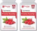 Rosehip Health+ (balenie 2) 5000 mg 120 tabliet - Veľká Británia Vyrobené GMP Zaručená kvalita - vhodná pre Vegetariánov a Veganov pomocou Profise Healthcare