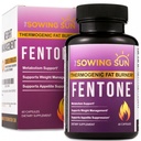 Fentone Thermogenic Fat Burner Energy Booster, Apetite Supressant, Klinicky študoval chudnutie, Spaľovanie tukov, Fenyletylamín HCl, L-karnitín, Ketones - 60 Diet Pills (1)