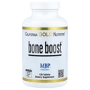 Kalifornia Gold Nutrition Bone Boost Supplement, Support for Bone Health, Nutrient Blend with Calcium and Vitamin D, Vegetarian Friendly, Gluten Free, non-GMO, 120 Tablets