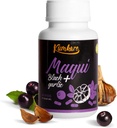 Imunitná podpora, vitamíny C, zinok, zdravie obrany a imunita Boostery a antioxidanty doplnok pre dospelých, s Maqui Berry a čierny cesnak, 60 kapsúl